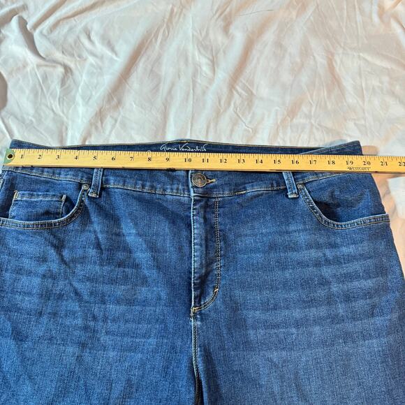 Gloria Vanderbilt Shape Effect Plus sz 20W Tummy Sculpt Ankle Boot Jean - Picture 9 of 12